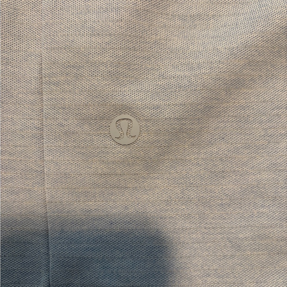 Sky Blue LuLuLemon Mens Polo Shirt - Picture 2 of 2